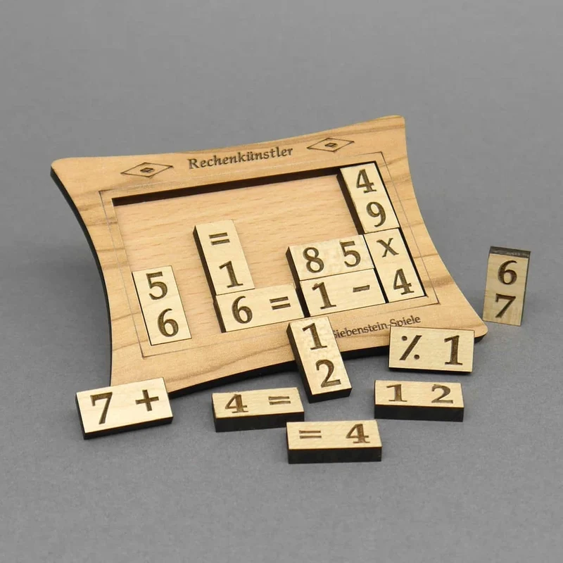 RECHENKÜNSTLER - mathematisches Legepuzzle