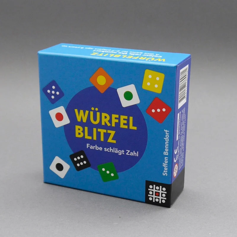 WÜRFELBLITZ - Farbe schlägt Zahl