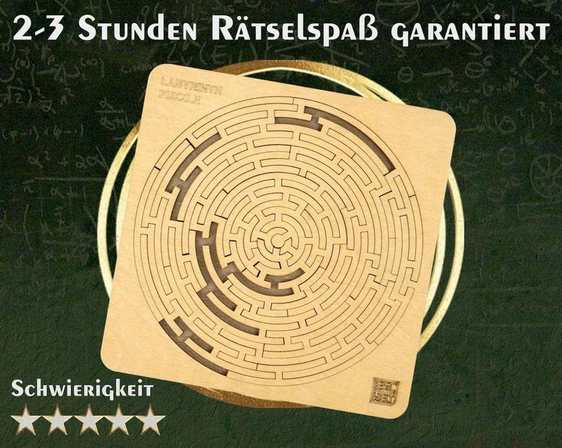 LABYRINTH PUZZLE - interessantes Legespiel