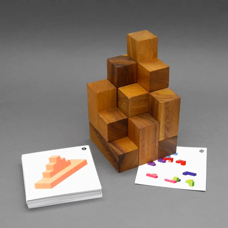 SOMA WÜRFEL - edles Puzzle mit 50 Karten