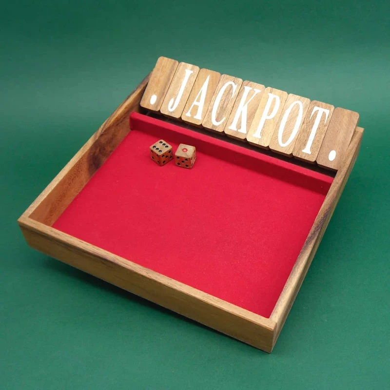 SHUT THE BOX XL - kurzweiliges Würfelspiel