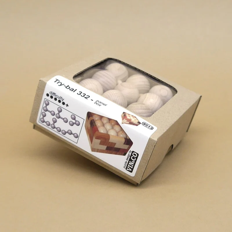 TRY-BAL 332 PANEL BOX - tolles Holzpuzzle