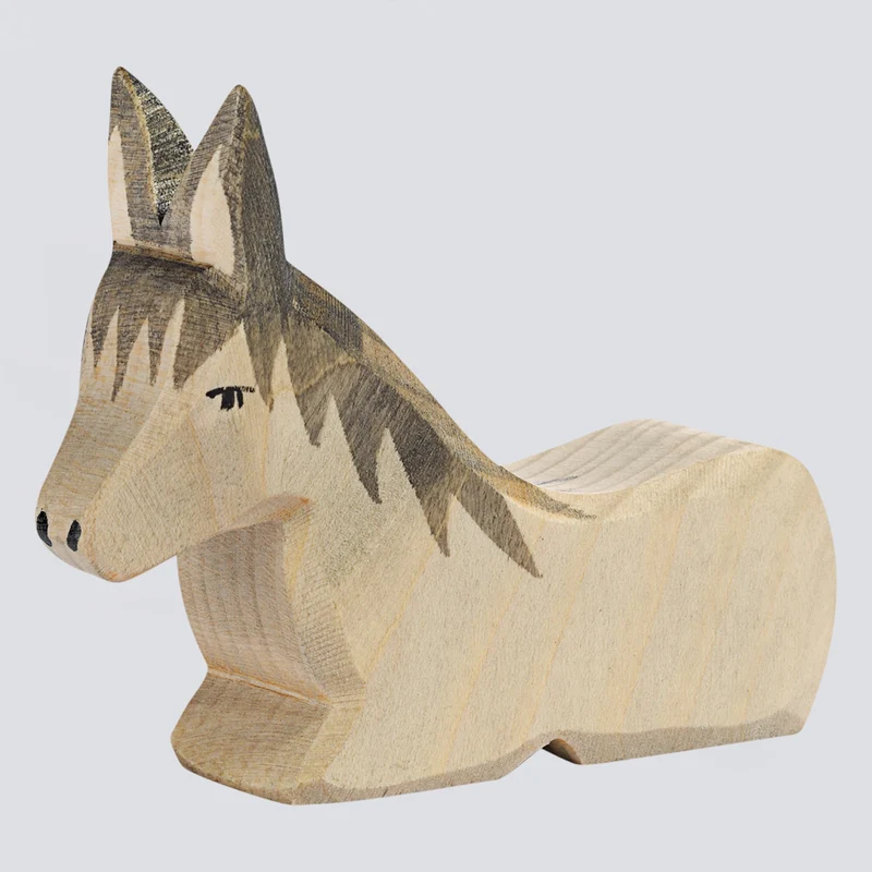 Ostheimer Holzfigur Esel 2