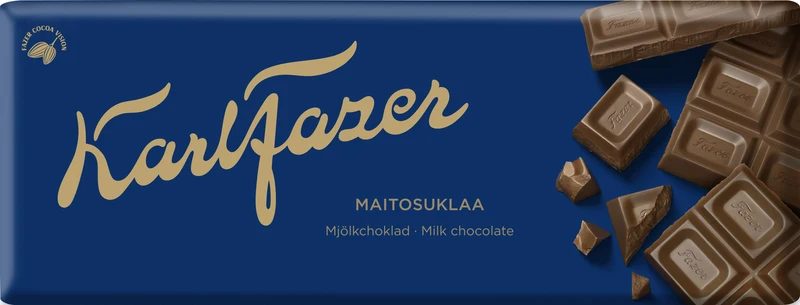 Karl Fazer maitosuklaalevy 180g