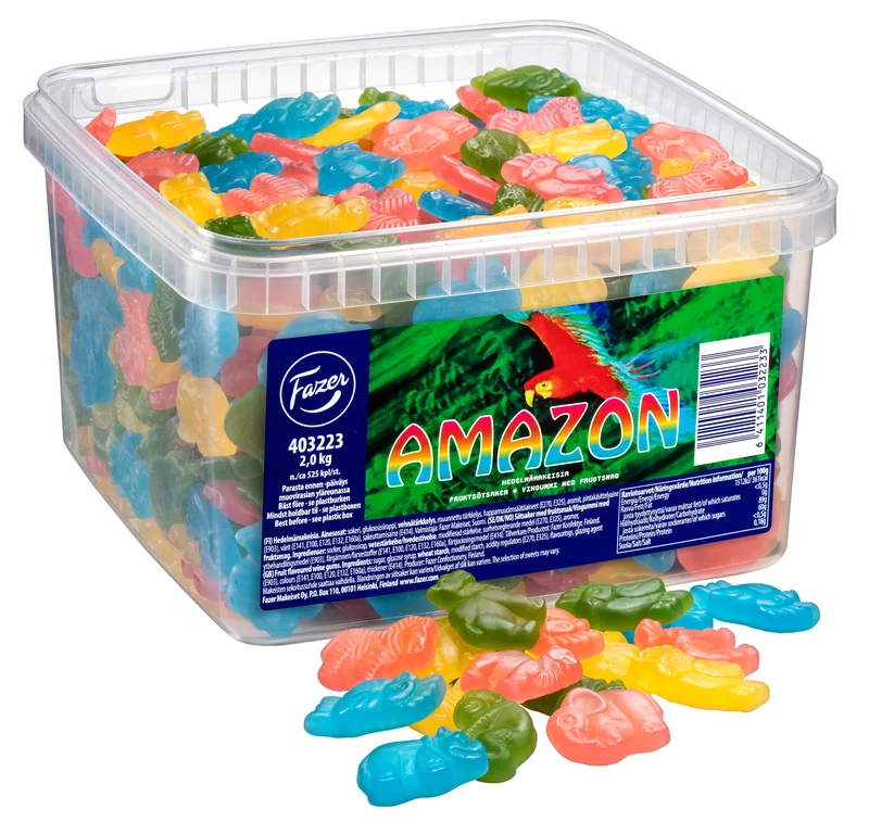 Fazer Amazon hedelmäirtokarkki 2kg