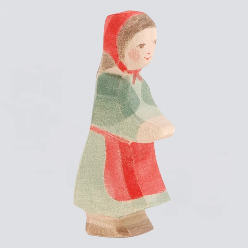 Ostheimer Holzfigur Rotkäppchen