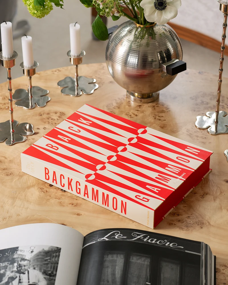 Art of Backgammon, Red/Cream