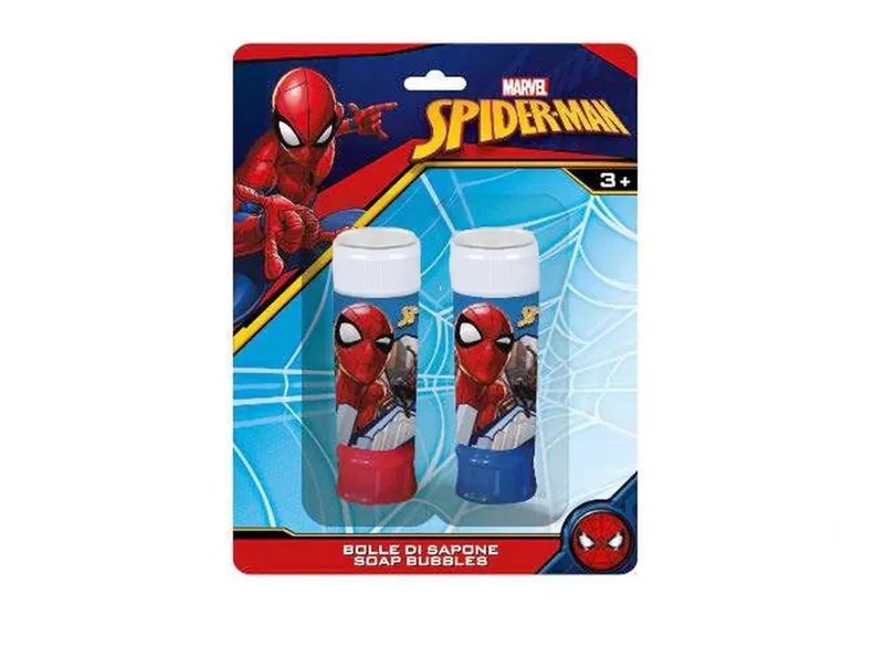 Seifenblasenaufblasgerät Spiderman 2pcs