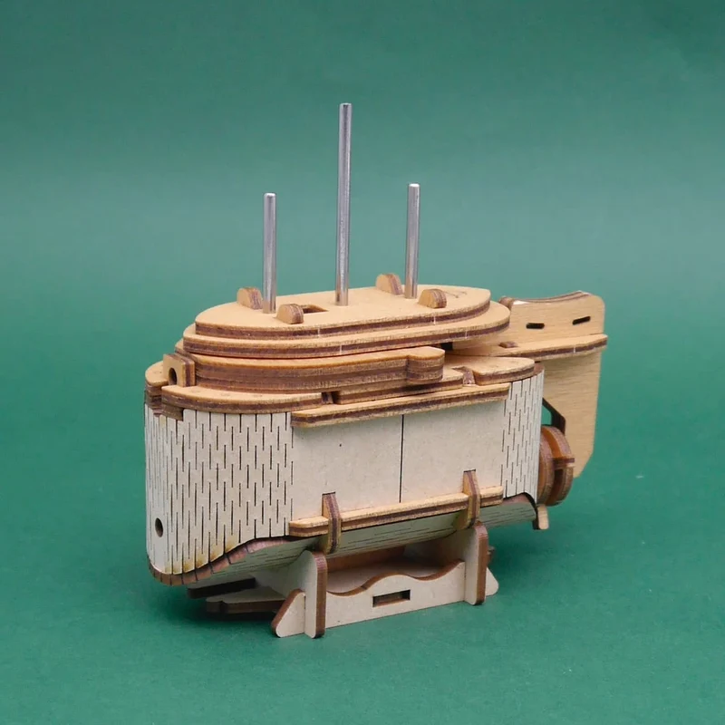 TESLAS BOAT - interessante Puzzle Box