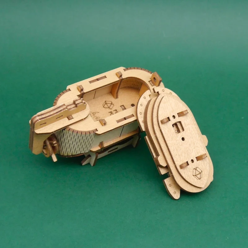 TESLAS BOAT - interessante Puzzle Box