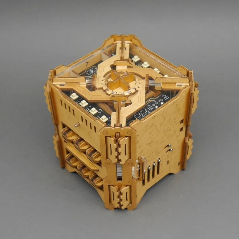 TESLA PUZZLE BOX - interessante Cluebox
