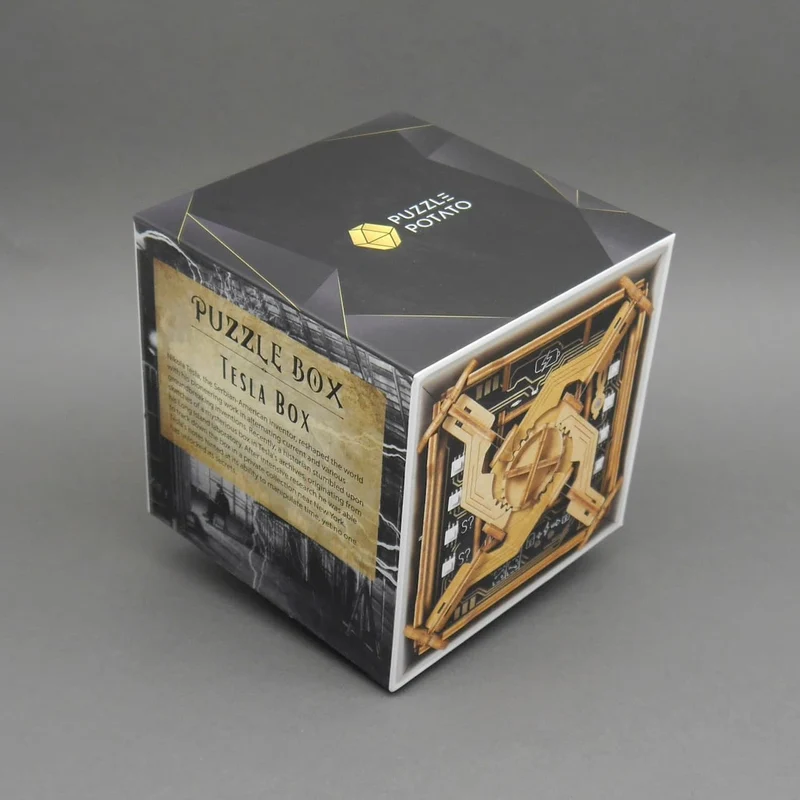 TESLA PUZZLE BOX - interessante Cluebox