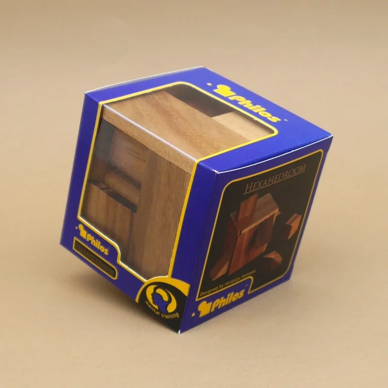 HEXAHEDROOM - schwieriges Packpuzzle