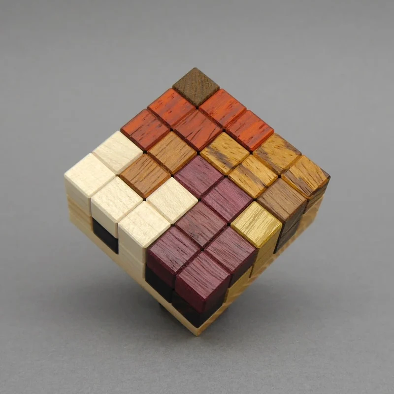 ANTISLIDE 2L - herausforderndes Holzpuzzle