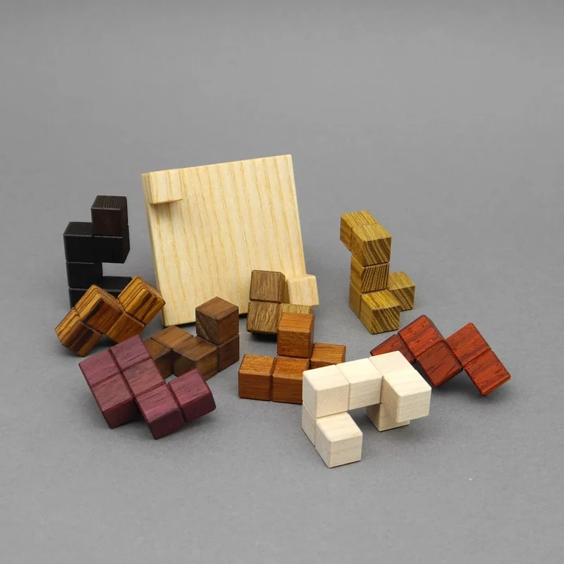 ANTISLIDE 2L - herausforderndes Holzpuzzle