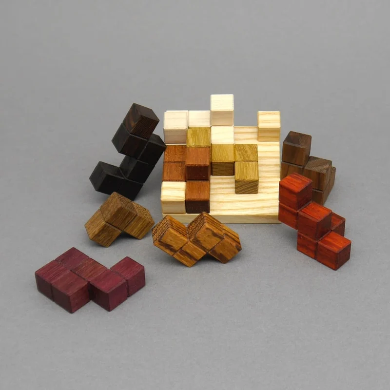 ANTISLIDE 2L - herausforderndes Holzpuzzle