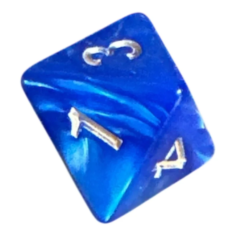 Perlmutt W8 in blau/weiß