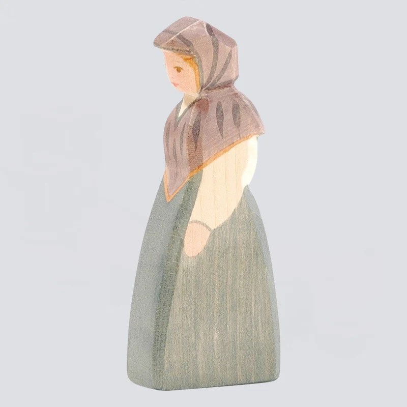 Ostheimer Holzfigur Marktfrau