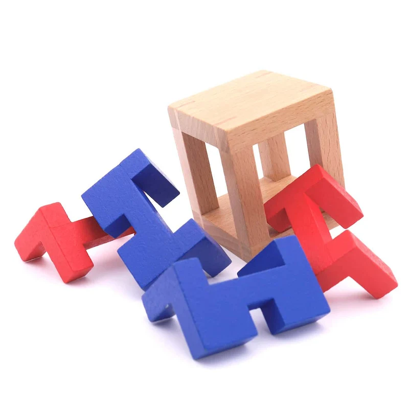 4 CAGED PUZZLE - schweres Interlockingpuzzle