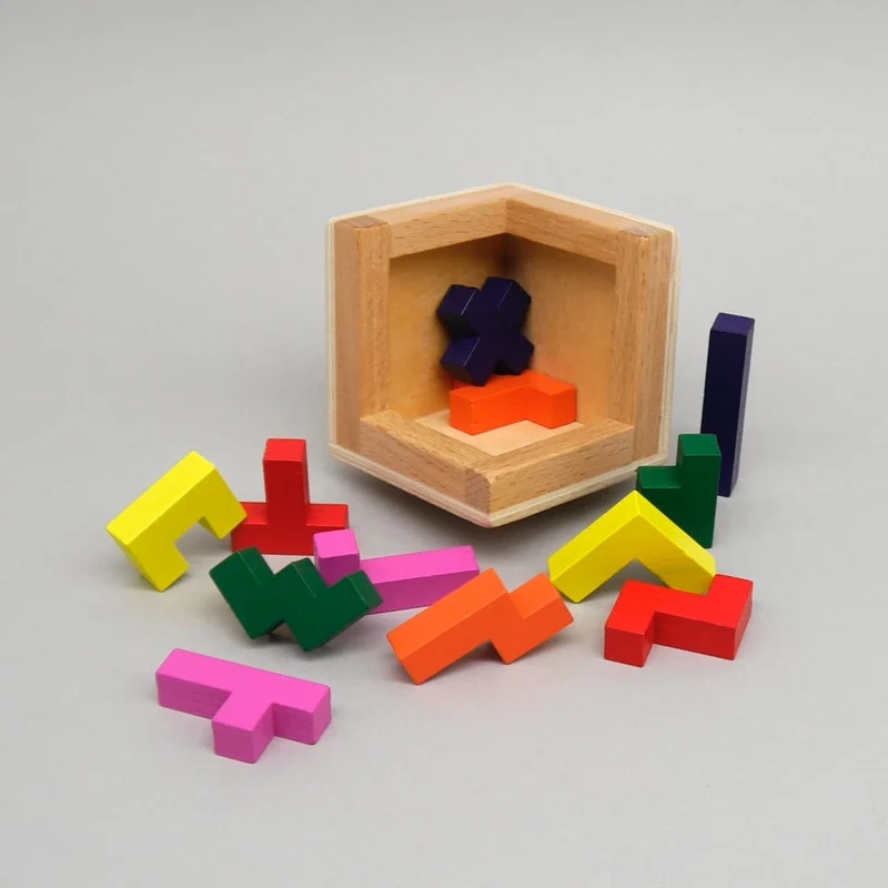 PENTOMINOS PUZZLE - schwieriges Holzpuzzle