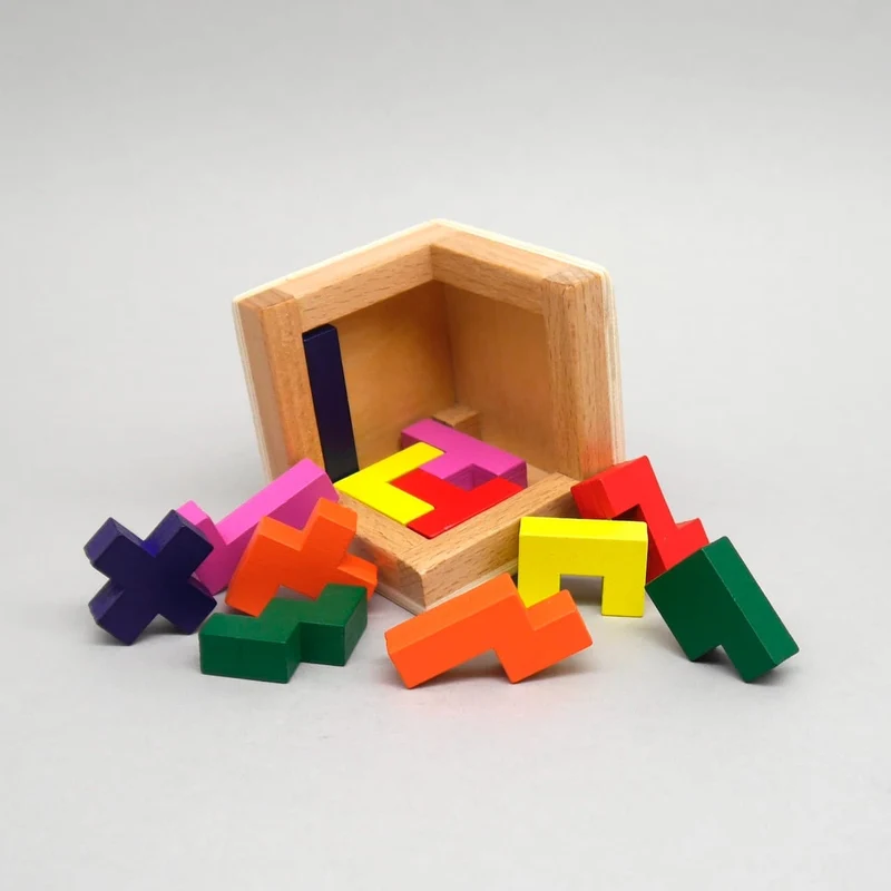 PENTOMINOS PUZZLE - schwieriges Holzpuzzle