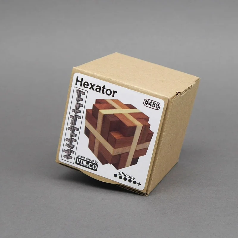 HEXATOR - herausforderndes Holzpuzzle