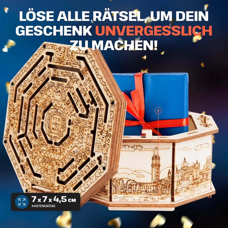 SECRET BOX THREE - 3D-Puzzle-Bausatz