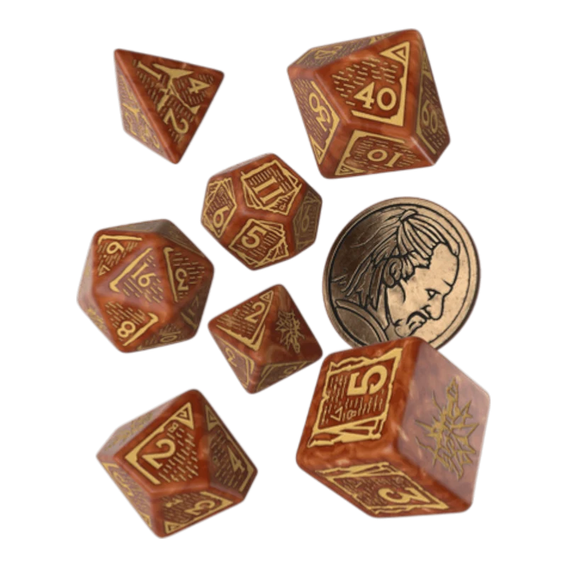 The Witcher Würfel Set Vesemir - Der weise Hexer