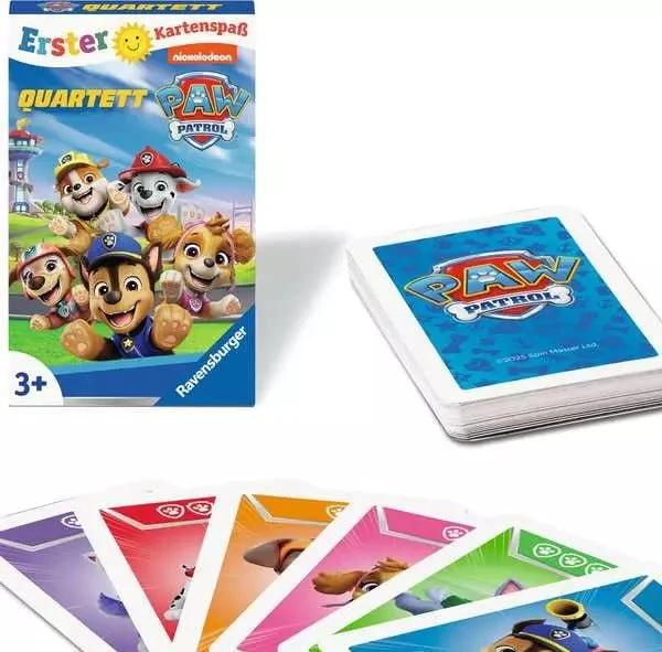 Paw Patrol Quartett - Kinderspiel
