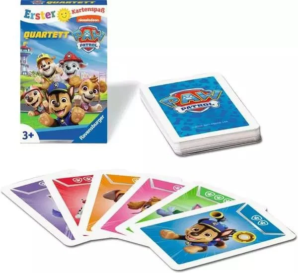 Paw Patrol Quartett - Kinderspiel