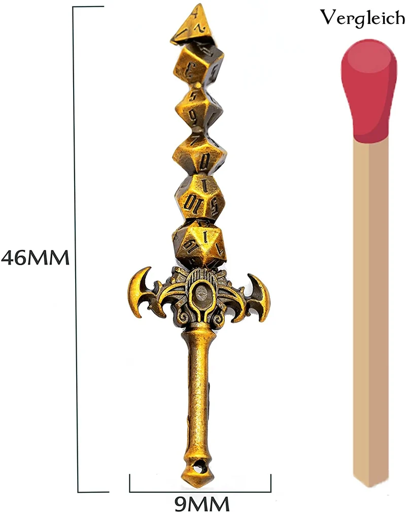 Mini-Würfelschwerter