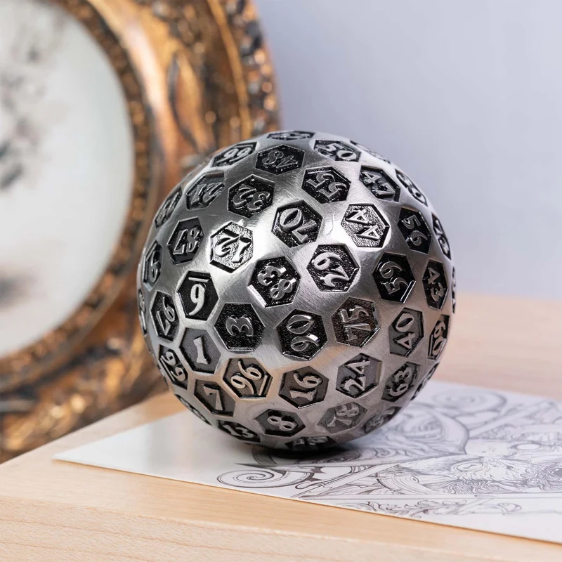 D100 / W100 Drachenei silver/black
