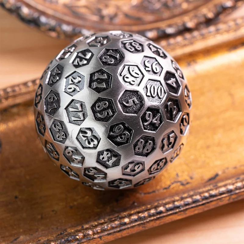 D100 / W100 Drachenei silver/black