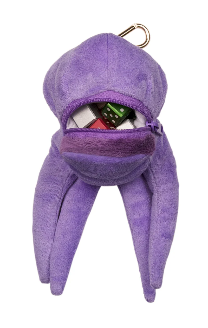D&D Mind Flayer Plüsch-Würfelbeutel