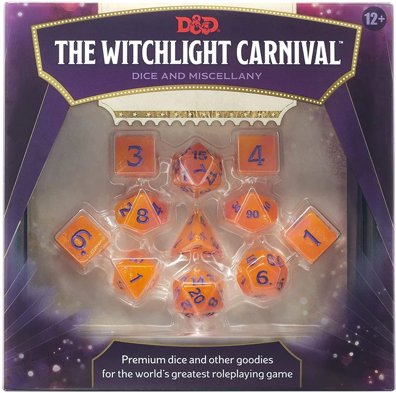 D&D Witchlight Carnival Dice Set