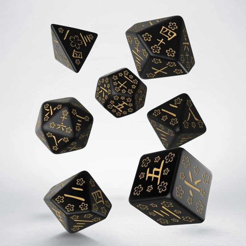 Japanese Dice Set - Serie mit Kanji Ziffern