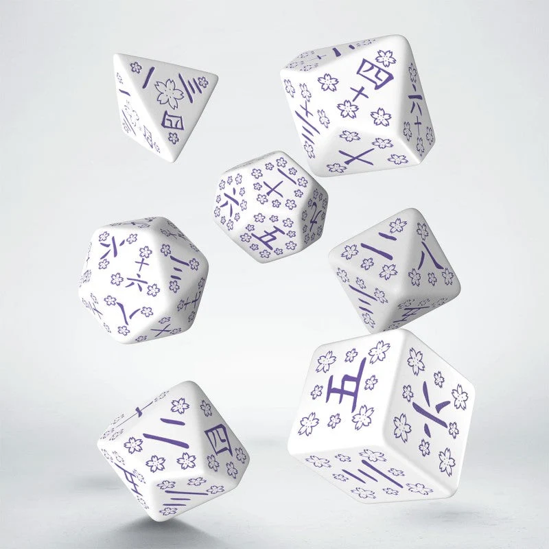 Japanese Dice Set - Serie mit Kanji Ziffern