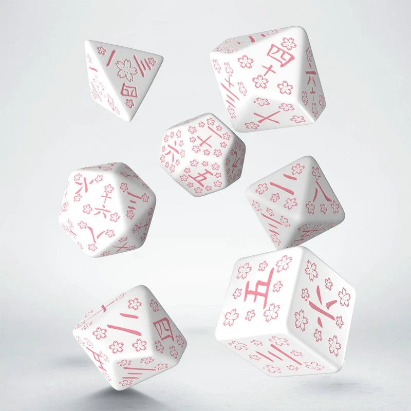 Japanese Dice Set - Serie mit Kanji Ziffern