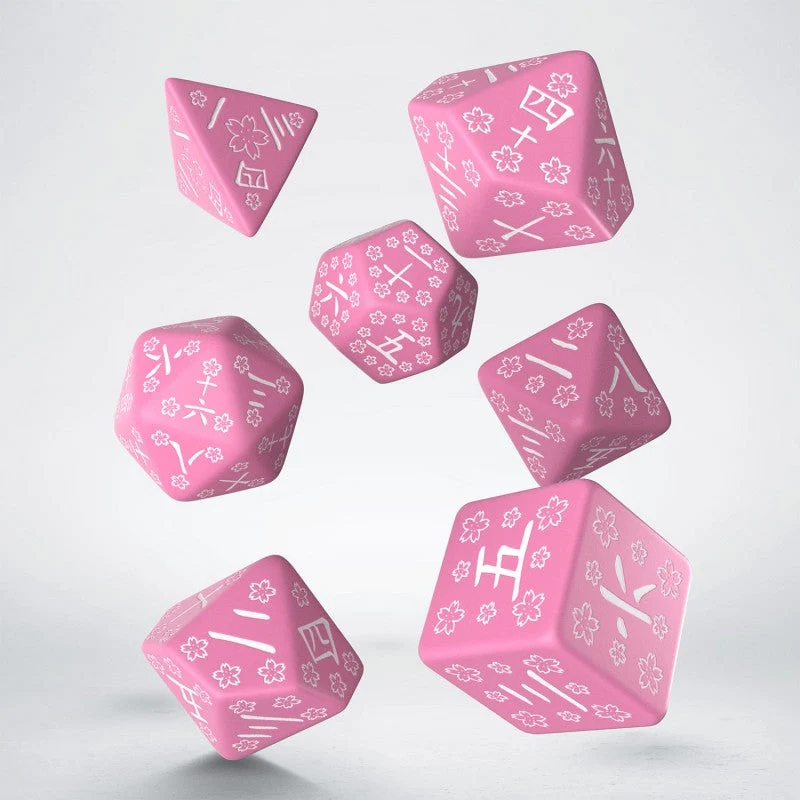 Japanese Dice Set - Serie mit Kanji Ziffern