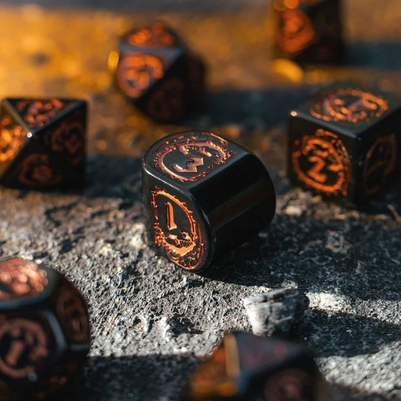 Dragons Edition mit rundem D4
