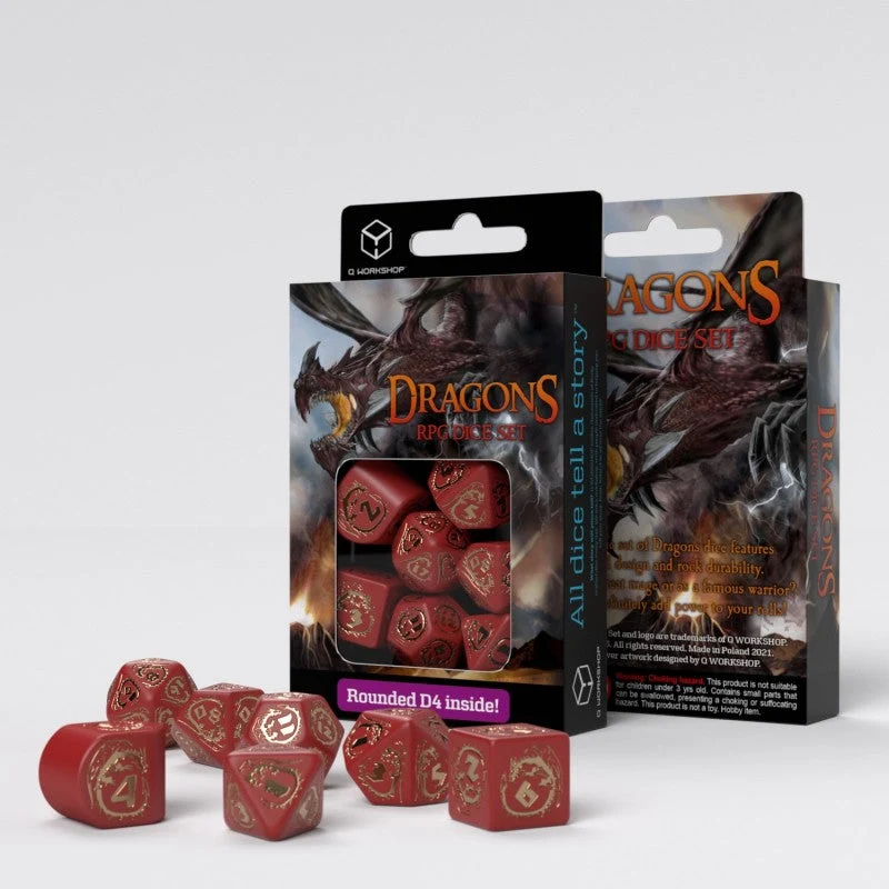 Dragons Edition mit rundem D4
