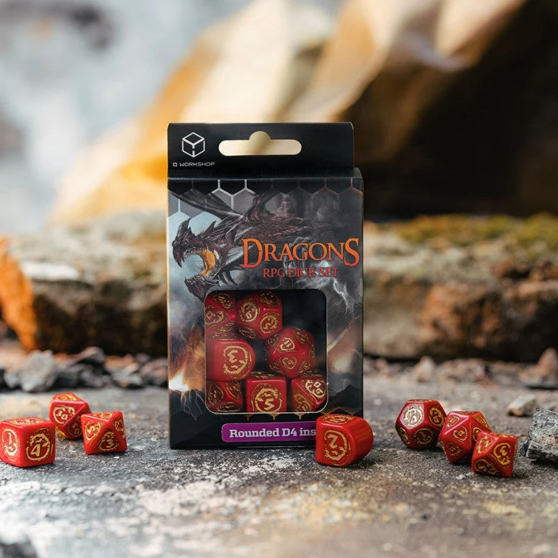 Dragons Edition mit rundem D4