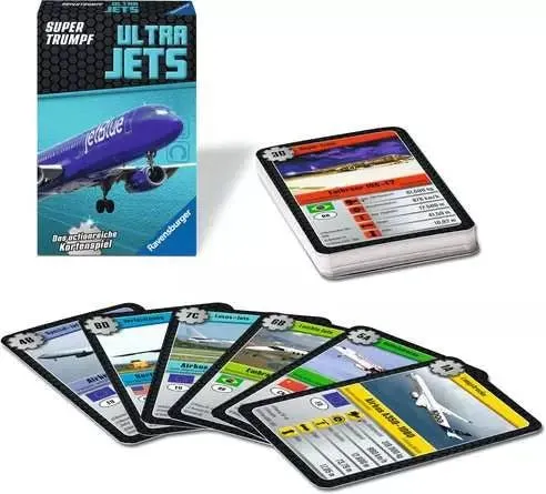 Supertrumpf Ultra Jets - Kartenspiel ab 7 Jahren