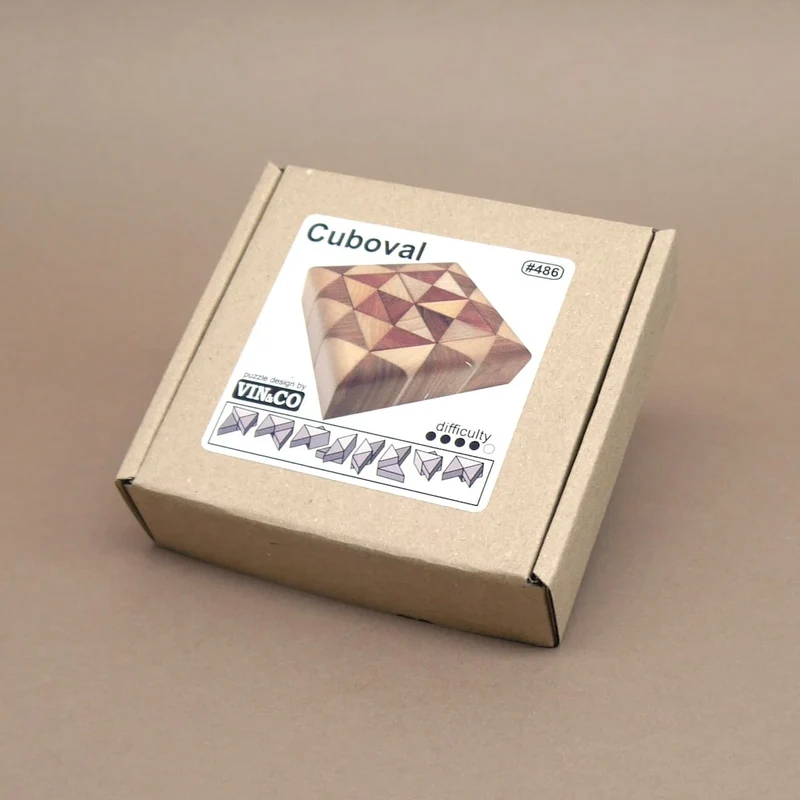 CUBOVAL - anspruchsvolles Knobelpuzzle