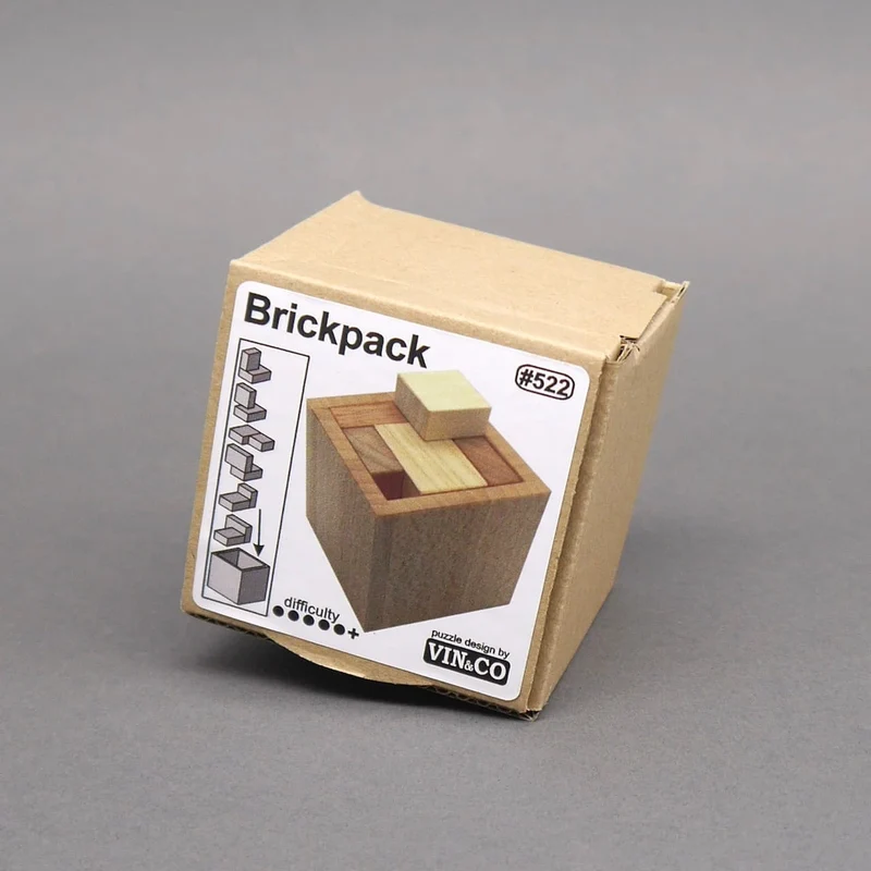BRICKPACK - kniffliges Geduldsspiel