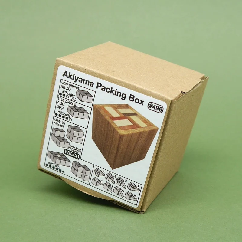 AKIYAMA PACKING BOX - schwieriges Puzzle