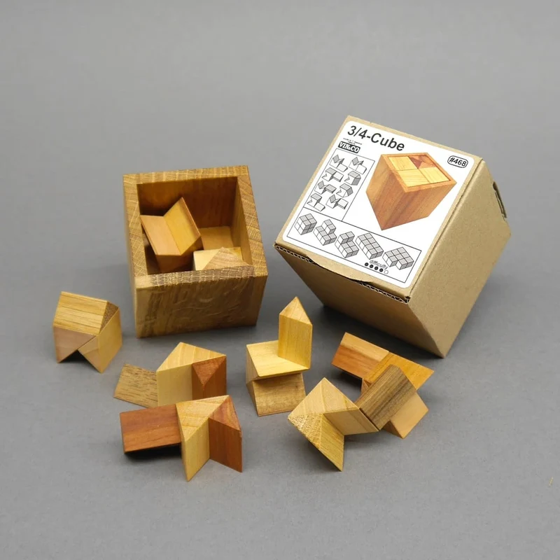 3/4 CUBE - hochwertiges Denkspiel