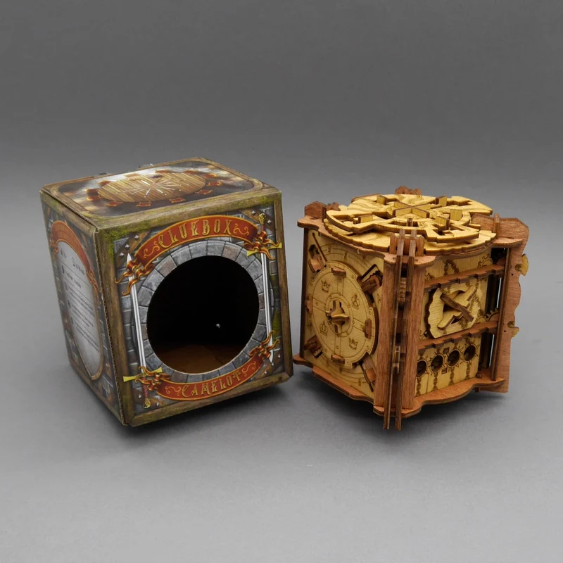DAS GEHEIMNIS VON CAMELOT - Cluebox Puzzle