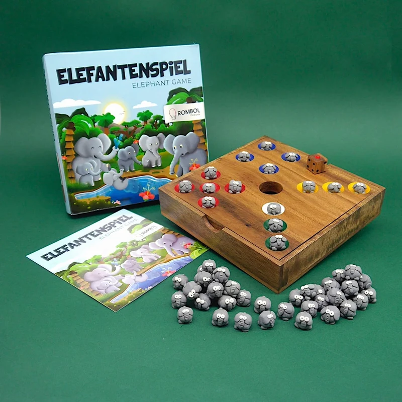 ELEFANTENSPIEL - lustiges Würfelspiel