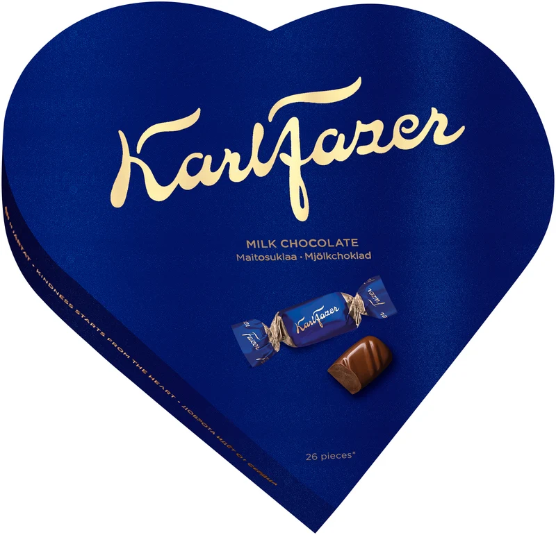 Karl Fazer Sydänrasia suklaakonvehti 195g